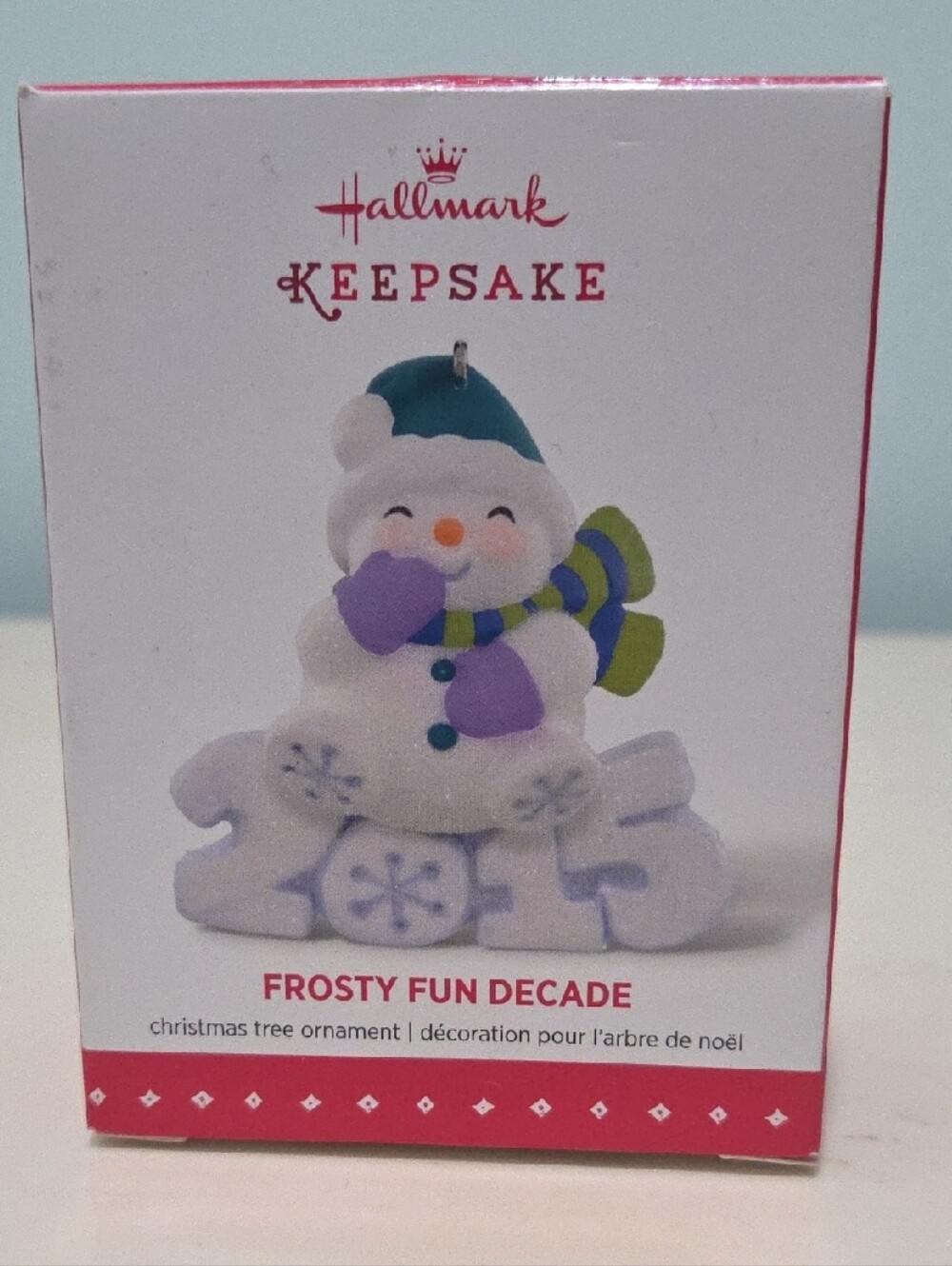 Hallmark Keepsake 2015 Frosty Fun Decade Ornament